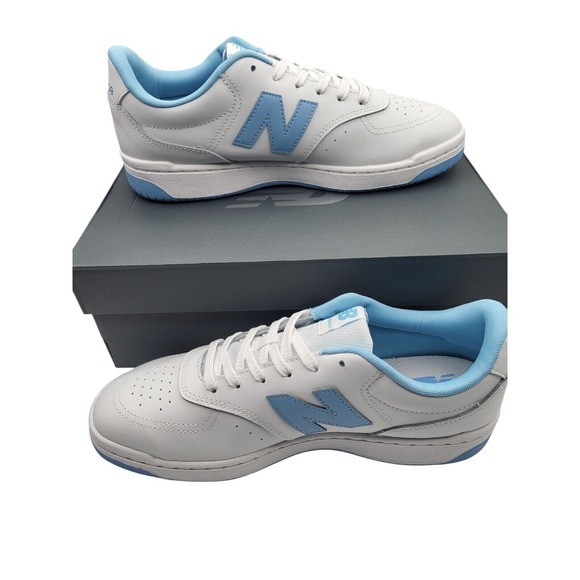 New Balance BB80RTB Men\'s Sneakers White Blue Size 9.5 Basketball Shoes main image 9